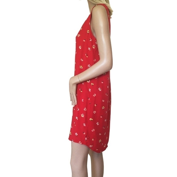 Gap Floral Shift Dress Rayon sleeveless lightweight Summer Versatile - Picture 6 of 13